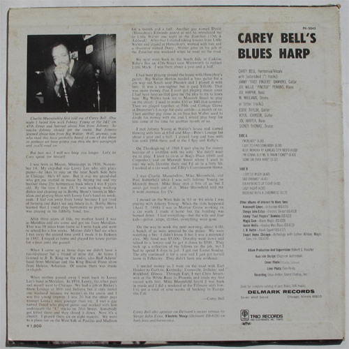 Carey Bell / Carey Bell's Blues Harpβ