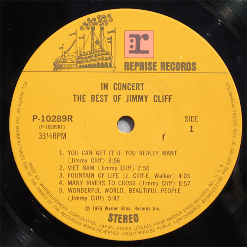 Jimmy Cliff / In The Concert The Best Of - DISK-MARKET