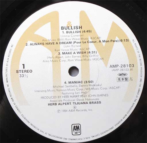 Harb Alpert & Tijuana Brass / Bullishβ