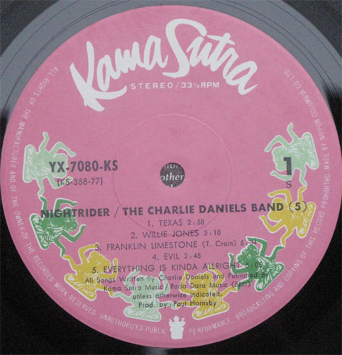 Charlie Daniels Band, The / Night Riderβ