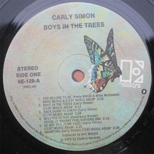 Carly Simon / Boys In The Treesβ