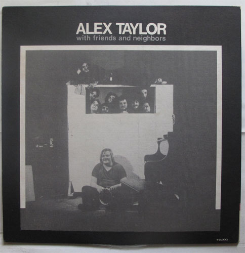 Alex Taylor / With Friends And Neighbors (貴重青ラベル見本盤)の画像