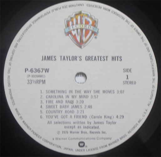 James Taylor / James Taylor's Greatest Hitsβ