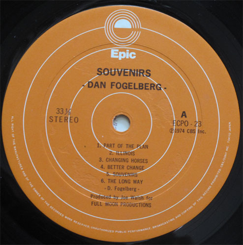 Dan Fogelberg / Souvenirsβ