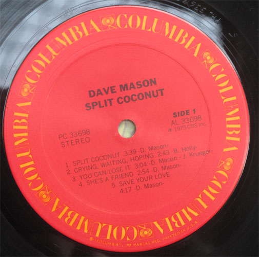 Dave Mason / Spirit Coconutβ
