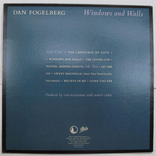 Dan Fogelberg / Windos And Wallsβ