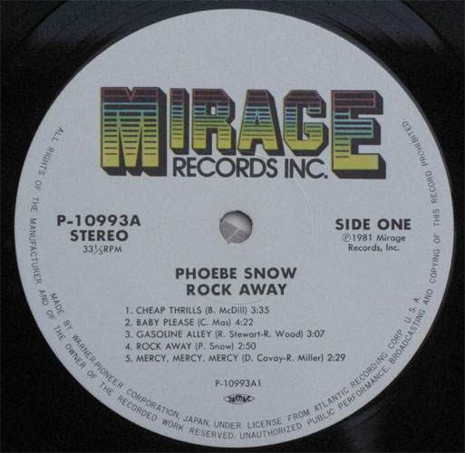 Phoebe Snow / Rock Awayβ