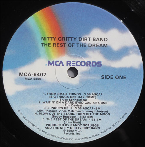 Nitty Gritty Dart Band / The Rest Of The Dream(Promo )β