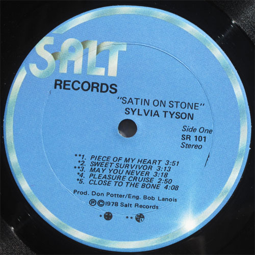 Sylvia Tyson / Satin On Stoneβ