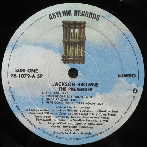 Jackson Browne / Pretenderβ