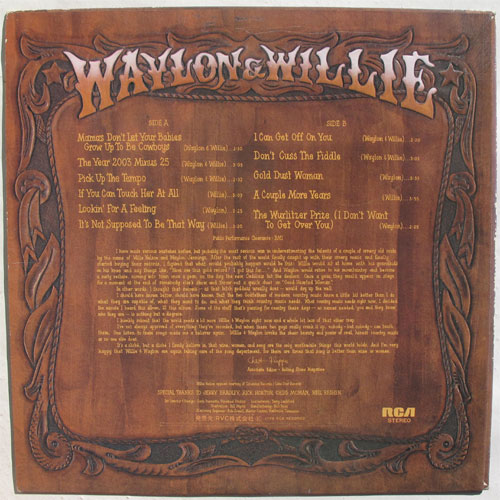 Waylon And Willie / Outlows(٥븫סˤβ