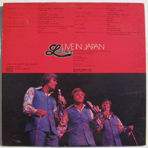 Lettermen / Live In Japanβ