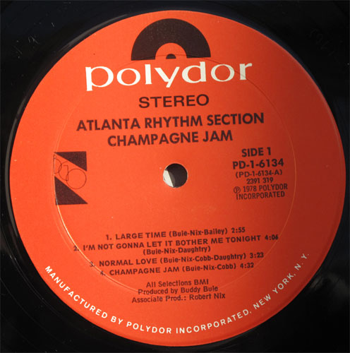 Atlanta Rhythm Section / Champagne Jamβ