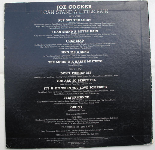 Joe Cocker / I Can Stand A Little Rainβ
