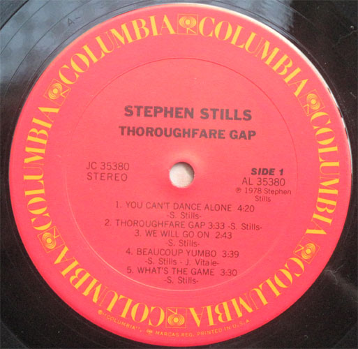 Stephen Stills / Thoroughfare Gapβ