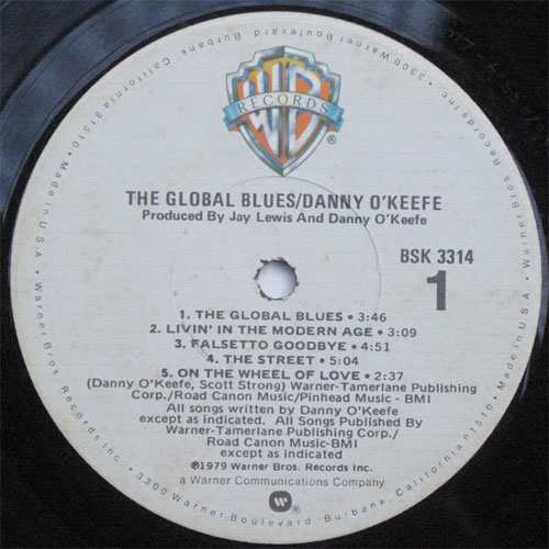 Danny O'keefe / The Global Bluesβ