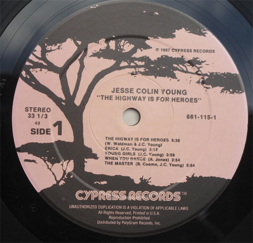 Jesse Colin Young / The Highway Is For Heroesβ