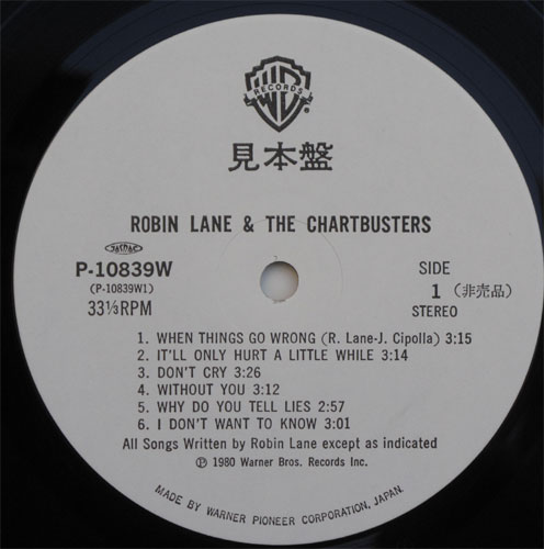 Robin Lane & The Chartbusters / Robin Lane& The Chartbusters (٥븫סˤβ