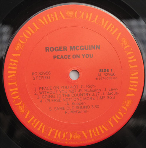 Roger Mcguinn / Peace On Youβ