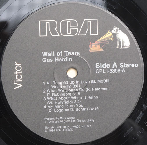 Gus Hardin / Wall Of Tearsβ