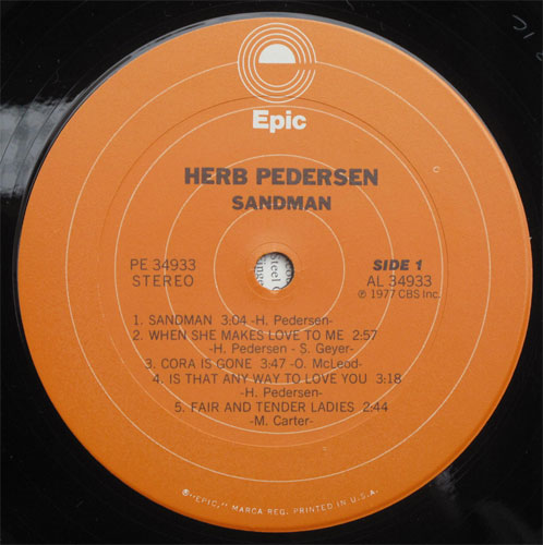 Herb Pedersen / Sandman ( In Shrink )β