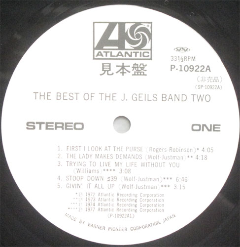 J.geils Band, The / Best OfTWO ٥븫 )β