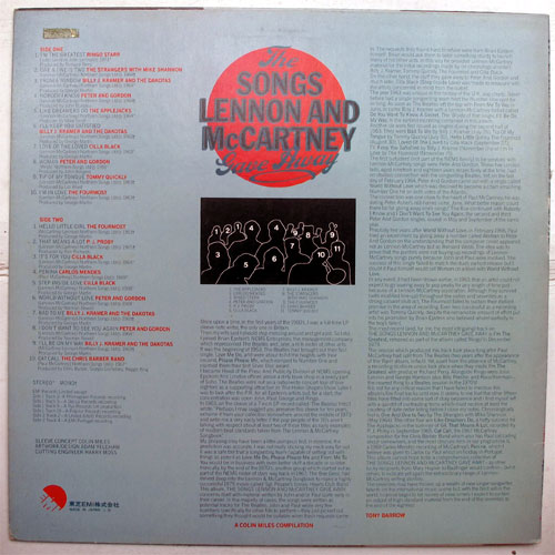 V.A. (The Original Artists) / The Songs Lennon And McCartney Gave AwayBy The Original Artistsβ