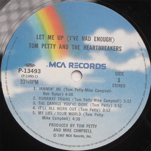 Tom Petty & The Heartbreakers / Let Me Up (I've Had Enough)β
