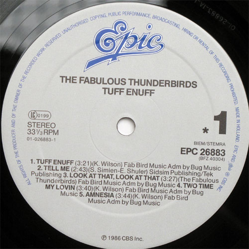 Fabulous Thunderbirds / Tuff Enuffの画像