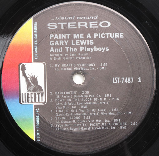 Gary Lewis & The Playboys / Paint Me A Pictureβ