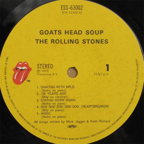 Rolling Stones / Ghoas Head Soup ()β