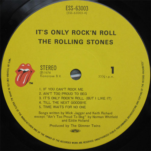 Rolling Stones / It's Only Rock'n Rollβ