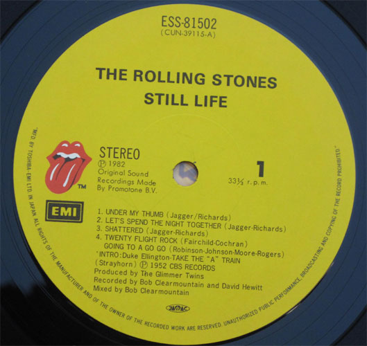 Rolling Stonese / Still Lifeβ