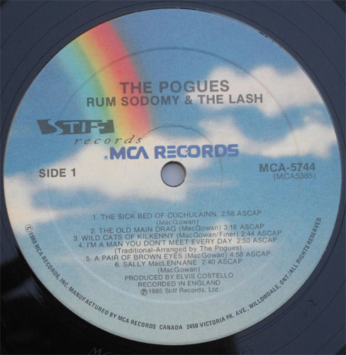 Pogues, The / Rum Sodmy & The Lashβ