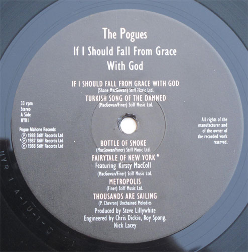 Pogues, The / If I Should Fall From Grace With God (UK)β