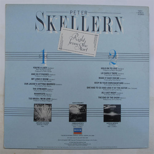 Peter Skellern / Right From The Startβ
