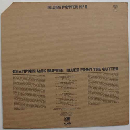 Champion Jack Dupree / Blues From The Gutterβ