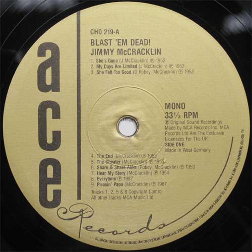 Jimmy McCracklin / Blast