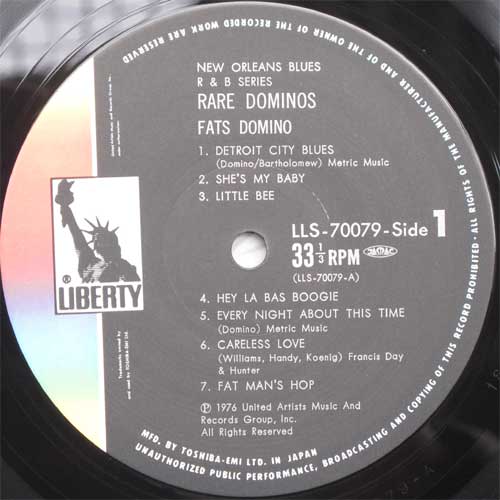 Fats Domino / Rare Dominosβ