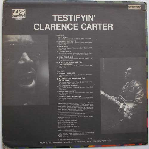 Clarence Carter / Testifyin'β