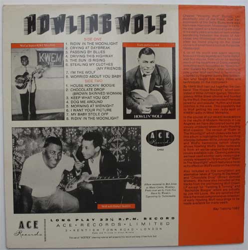 Howlin' Wolf / Ridin' In The Moonlightβ