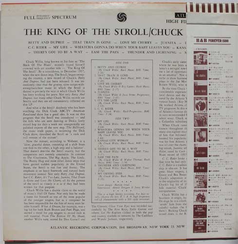 Chuck Willis / The King Of Strollβ