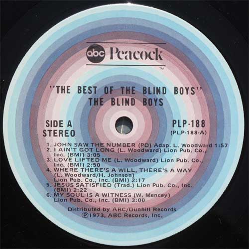 V.A. / The Best Of Blind Boys Vol.2β
