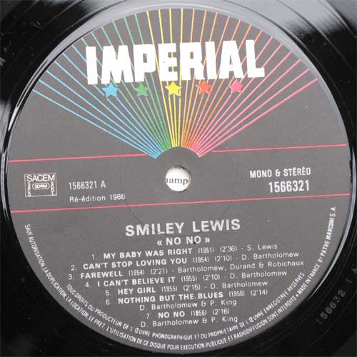 Smiley Lewis / No Noβ