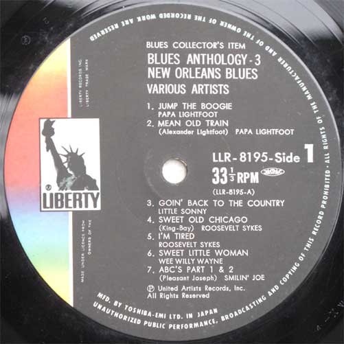 V.A. / New Orleans Blues Blues Anthology-3β