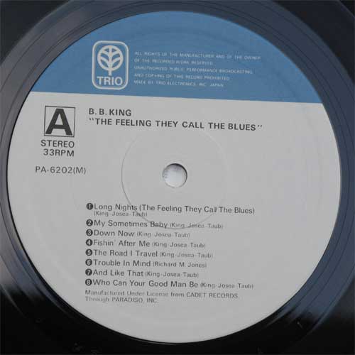 B.B.King / The Feeling They Call The Bluesβ