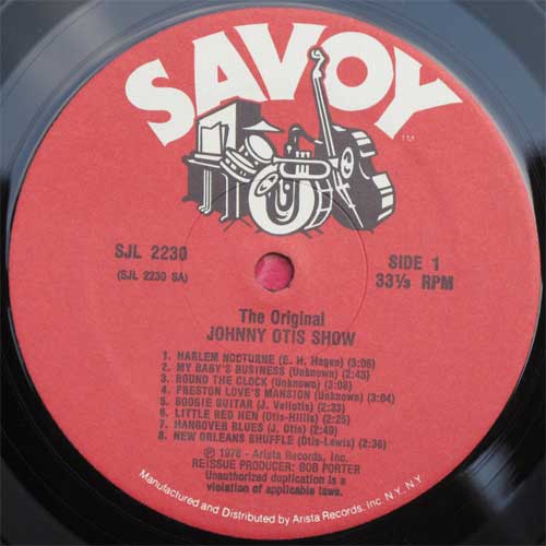 Original Johnny Otis Show, The / The Original Johnny Otis Showβ
