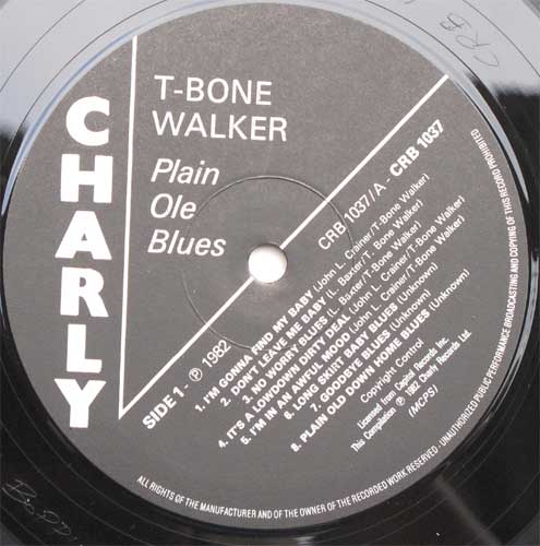 T-Bone Walker / Plain Ole Bluesβ