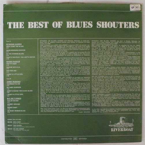 Wynonie Harris, Sonny Parker, Jimmy Rushing, Big Joe Turner / The Best Of Blues Shoutersβ