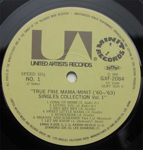 True Fine MaMa / Mint'60-763 Singles Collectionβ